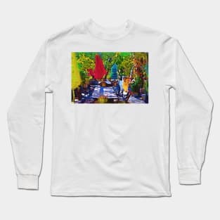 Lunch In Wine Country Long Sleeve T-Shirt